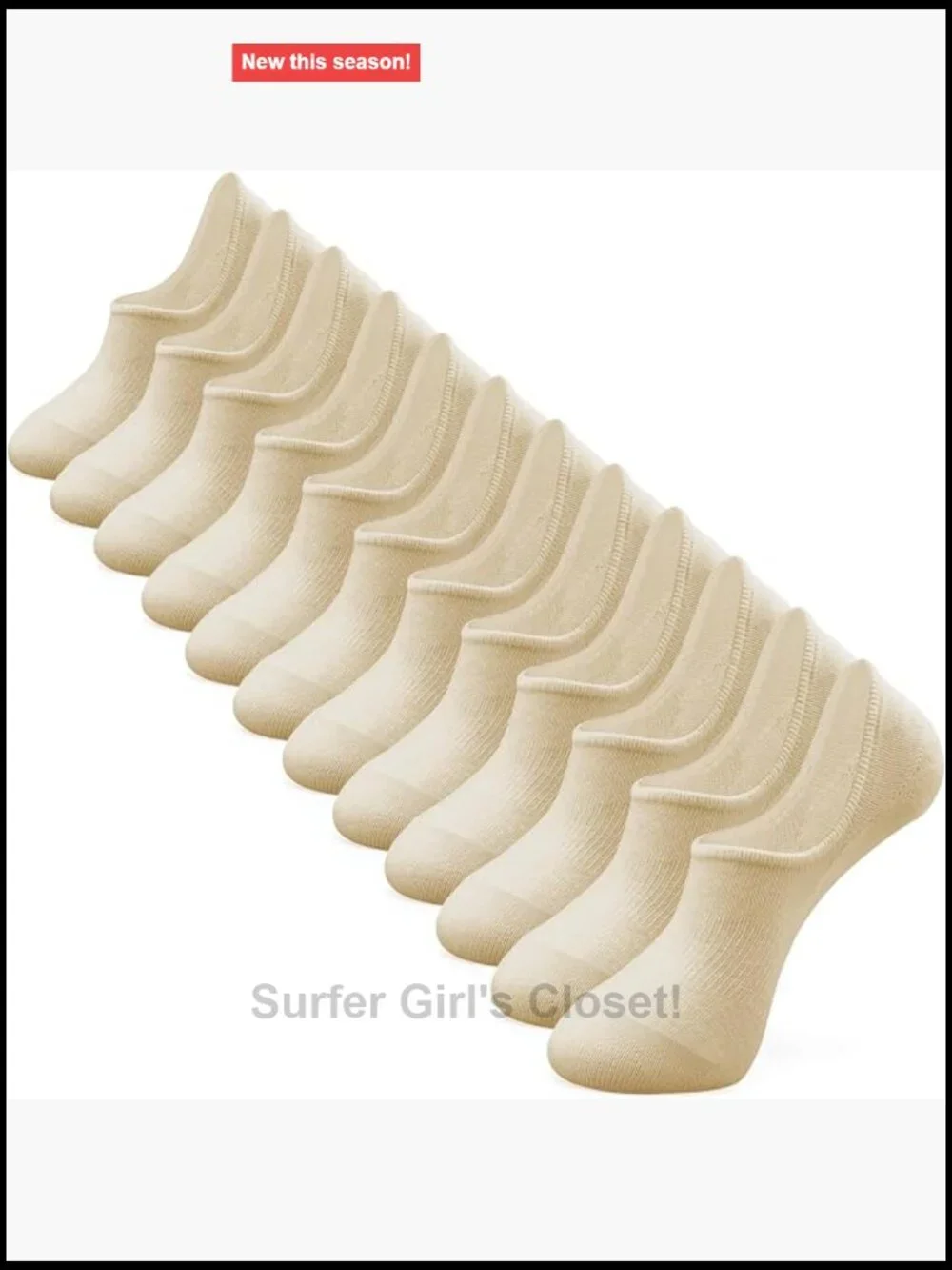 No Show Low Cut Ankle Athletic Running Invisible Liner Socks